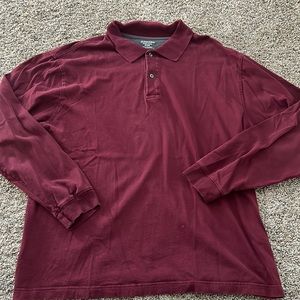 Men’s Burgendy Long Sleeve